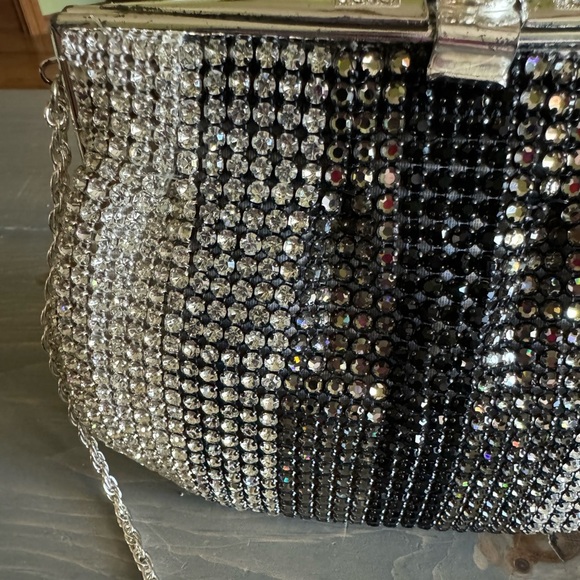 Pierre Balmain Stunning Rhinestone Evening Purse Clutch Made in Germany Bling - Picture 16 of 16